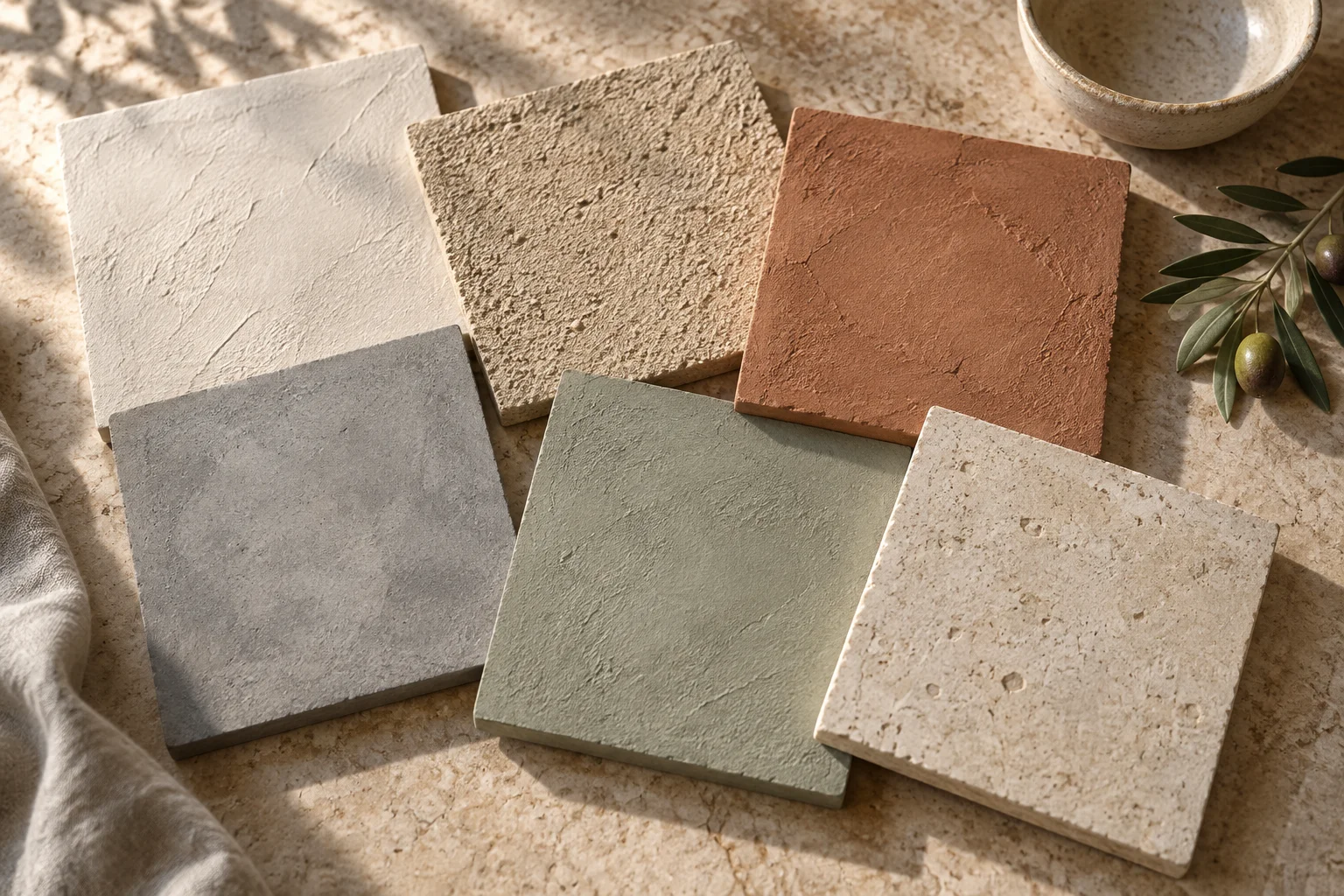 Mineral plaster architectural inspiration